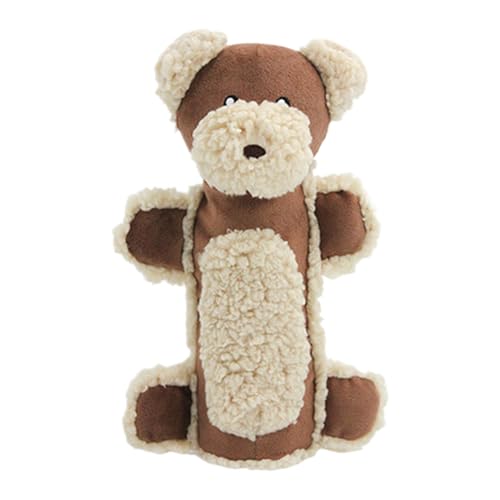 Missmisq Plüschspielzeug Für Hunde | Quietschendes Plüschtier Für Hunde Zum | Weiches Kauspielzeug Mit Quietscher, Zahnreinigung Und Indoor Beschäftigung Für Bewegung Und Gegen Langeweile von Missmisq