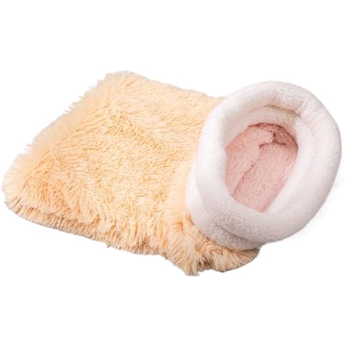 Missmisq Schlafsack Für Stubentiger | Haustier Schlafsack Mit Vollumhüllung Für Katzenbetten - Kuschelzone Für Kitten Weicher Kuschelsack Plüschiges Nest Für Balkon Wohnzimmer Schlafzimmer Auto Sofa Missmisq Schlafsack Für Stubentiger | Haustier Schlafsack Mit Vollumhüllung Für Katzenbetten - Kuschelzone Für Kitten Weicher Kuschelsack Plüschiges Nest Für Balkon Wohnzimmer Schlafzimmer Auto Sofa von Missmisq