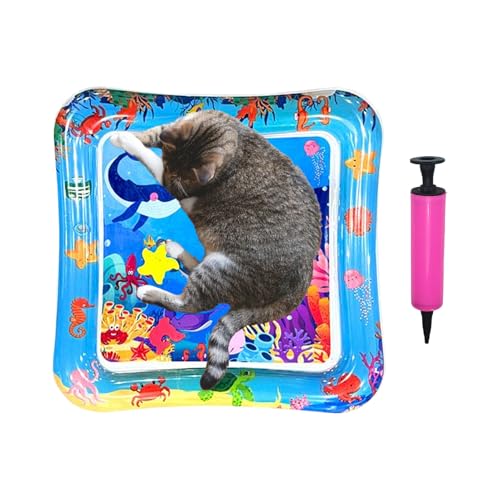 Missmisq Wassermatte Für Babys - Kühle Spielunterlage - Waschbare Faltbare Kühlmatte Zum Spiel Komfort Entspannung Für Haustiere Drinnen & Draußen von Missmisq