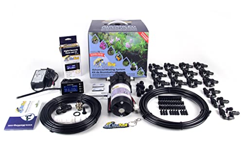 MistKing – Advanced Misting System (3/8” Backbone), 5th Gen | Used by Zoos, Institutions & Hobbyists | Expandable to 70 Nozzles | Fine Mist | 50 Micron Droplets | Upgraded Timer & Components | von MistKing