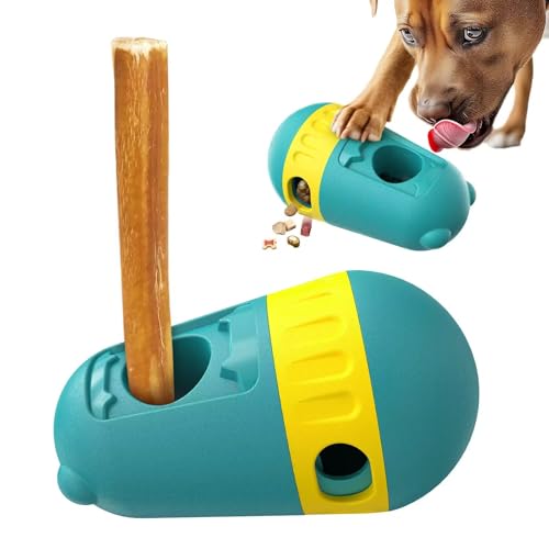 Mittokonnel Intelligenzspielzeug für Hunde Interaktiver Futterball, Slow Feeder&Kauspielzeug zur Fixierung Fördert Verdauung und Spaß, ideal für kleine und mittelgroße Hunde–drinnen&draußen (Grün) von Mittokonnel
