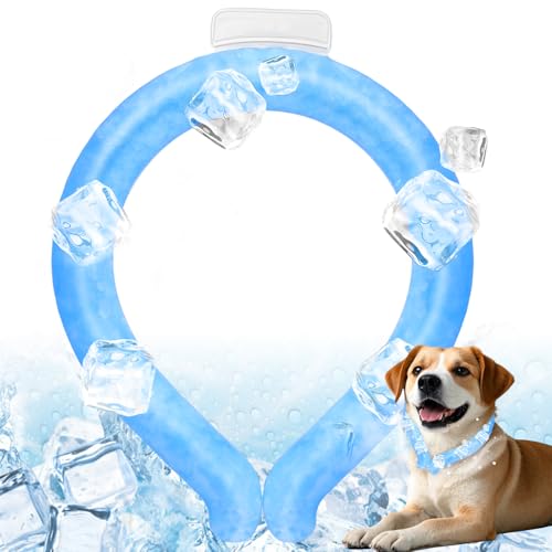 360° Nackenkühlschlauch für Hunde - Wiederverwendbare Eiskühlung Nackenwickel zur Wärmeentlastung - tragbar & verstellbar für Hunde Sommer und Outdoor-Aktivitäten 360° Nackenkühlschlauch für Hunde - Wiederverwendbare Eiskühlung Nackenwickel zur Wärmeentlastung - tragbar & verstellbar für Hunde Sommer und Outdoor-Aktivitäten von Mity rain