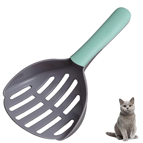 Mivanta Home Holes ABS-Kunststoff-Reinigungswerkzeug Langlebiger ESI Grip Chat Letter Scoop(Gray und Gren) von Mivanta