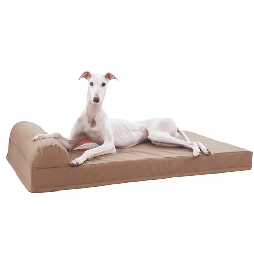 MixPet Orthopädisches Hundebett aus Kunstleder, extra groß, wasserdicht, 132,1 x 81,3 cm MixPet Orthopädisches Hundebett aus Kunstleder, extra groß, wasserdicht, 132,1 x 81,3 cm von MixPet