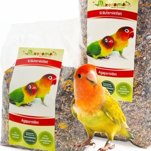 Mixerama Agaporniden Kräutervielfalt - natürliches Futter für Agaporniden mit Kräutern Sittichfutter Vogelfutter Mixerama Agaporniden Kräutervielfalt - natürliches Futter für Agaporniden mit Kräutern Sittichfutter Vogelfutter von Mixerama