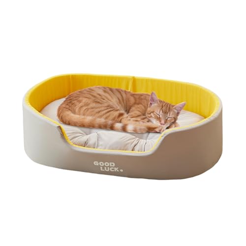 Mixnexorad Haustierbetten, Katzenbett - Kreative Bequeme Hundecouch,Abnehmbares doppelseitiges Katzenkissenbett, Haustierzubehör, waschbares warmes Nest für Welpen, Kätzchen, Hunde und Katzen Mixnexorad Haustierbetten, Katzenbett - Kreative Bequeme Hundecouch,Abnehmbares doppelseitiges Katzenkissenbett, Haustierzubehör, waschbares warmes Nest für Welpen, Kätzchen, Hunde und Katzen von Mixnexorad