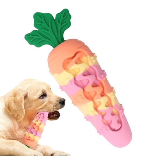 Mixnexorad Hund Kauspielzeug | Karotten Interaktives Hundespielzeug - Kauspielzeug Für Training Drinnen Draußen Apportieren Reise Bad Geburtstag Weihnachten Halloween Ostern von Mixnexorad