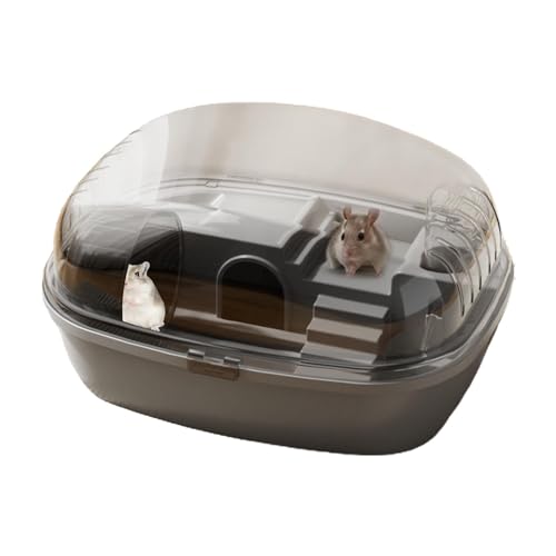 Mixnexorad Jaula para Hamster- und Rennmauskäfig,Kleintierspaß und interaktiver Hauskäfig | Maße des Haustierheims: 13,98 x 10,83 x 7,87 Zoll, inklusive Trainingsrad Mixnexorad Jaula para Hamster- und Rennmauskäfig,Kleintierspaß und interaktiver Hauskäfig | Maße des Haustierheims: 13,98 x 10,83 x 7,87 Zoll, inklusive Trainingsrad von Mixnexorad