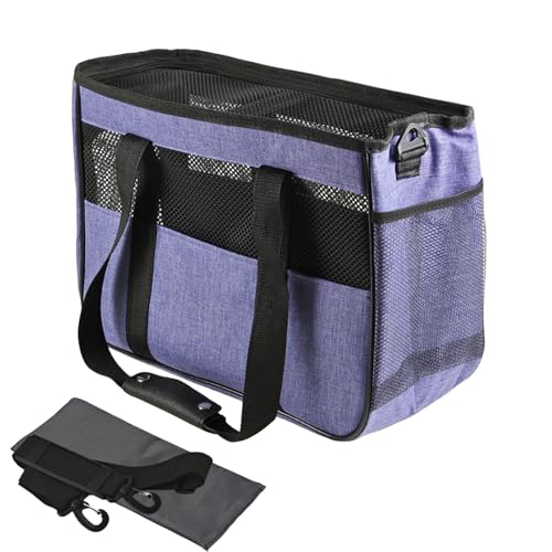 Mixnexorad Transporttaschen Für Kleine Hunde - Reisesicherheit Outdoor Hundetragesack - Flexible Schultertragetasche Atmungsaktiv Für Spaziergänge Reise Camping Urlaub Ferien Outdoor von Mixnexorad