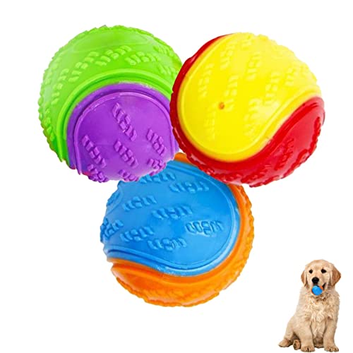 Mixoro Mit Schueakiy Fun Gig Buncius Hundespielzeug, Ball, Zahnreinigung, zufällige Farbe von Mixoro