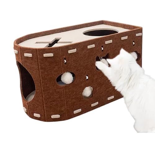 Cat House, 52x30x30 cm Innenkatzen Hideaway Condo, Möbelschutz Kätzchen Training Spielzeug Wohnung Für Indoor Workpaces Rooms Apartment Offices Home Apartment Balkon von Miyanvuo