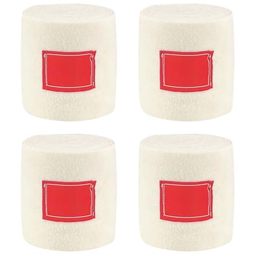 Miyanvuo Bandage | Bandagen Beine | 4 Stück Flexible Weiche Bandagen für Reiten Sport Veranstaltungen Stallpflege Trailreiten Täglicher Auslauf Wettbewerb Training Erholung Miyanvuo Bandage | Bandagen Beine | 4 Stück Flexible Weiche Bandagen für Reiten Sport Veranstaltungen Stallpflege Trailreiten Täglicher Auslauf Wettbewerb Training Erholung von Miyanvuo