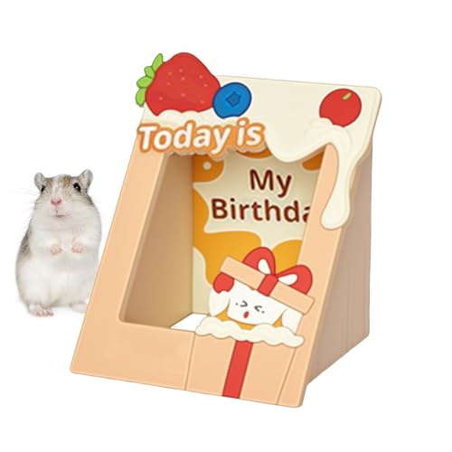 Miyanvuo Hamster Versteck | Holz Nagertier Käfig Spielplatz - Kleines Bilderrahmen-Design Haustierheim für Hamster Meerschweinchen Igel Beschäftigungsmöglichkeiten Ruheplatz Bewegung Miyanvuo Hamster Versteck | Holz Nagertier Käfig Spielplatz - Kleines Bilderrahmen-Design Haustierheim für Hamster Meerschweinchen Igel Beschäftigungsmöglichkeiten Ruheplatz Bewegung von Miyanvuo