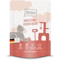 MjAMjAM Nassfutter Katze Adult, Quetschie 6x300 g mit Herzen MjAMjAM Nassfutter Katze Adult, Quetschie 6x300 g mit Herzen von MjAMjAM