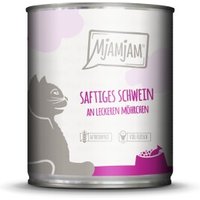 MjAMjAM Nassfutter Katze Adult 6x800 g Schwein und Möhre MjAMjAM Nassfutter Katze Adult 6x800 g Schwein und Möhre von MjAMjAM