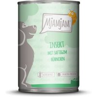 MjAMjAM Adult Insekt mit saftigem Hühnchen 6x400 g von MjAMjAM