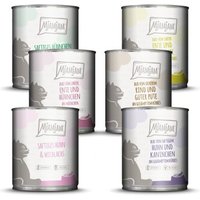 MjAMjAM Nassfutter Katze Adult, Mixpaket 6x800 g Mixpaket 1 von MjAMjAM