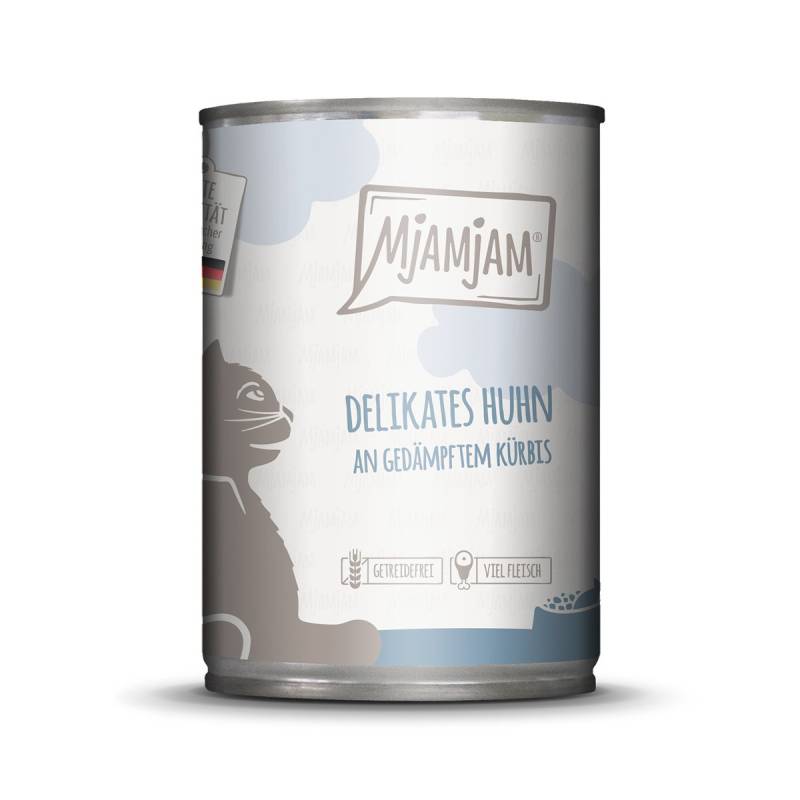 MjAMjAM Delikates Huhn an gedämpftem Kürbis 6x400g von MjAMjAM