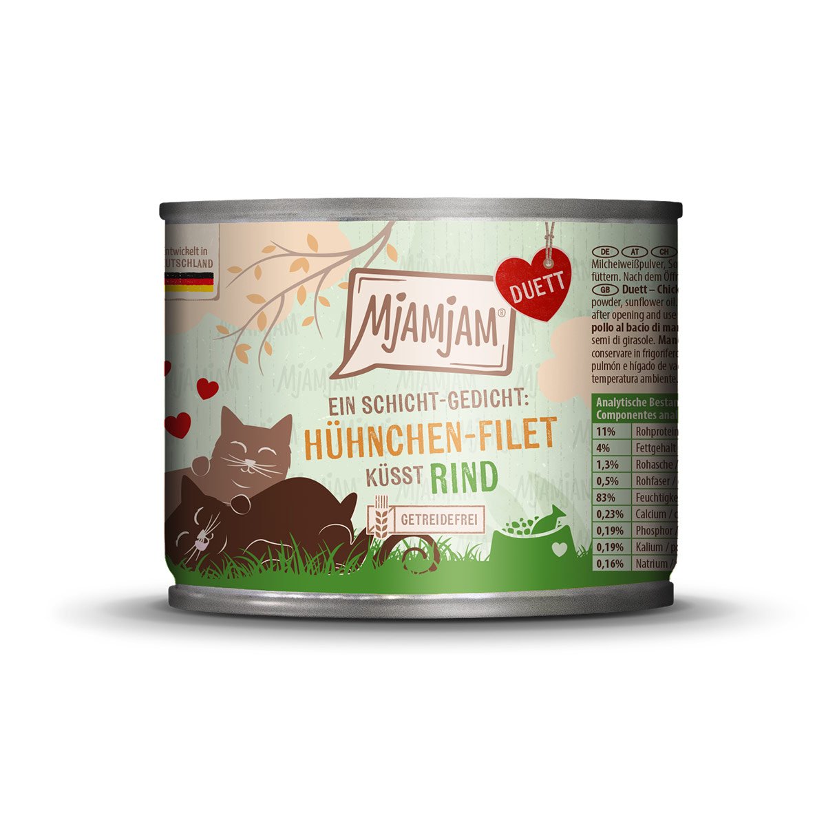 MjAMjAM Duett Hühnchen-Filet küsst Rind 6x190g MjAMjAM Duett Hühnchen-Filet küsst Rind 6x190g von MjAMjAM