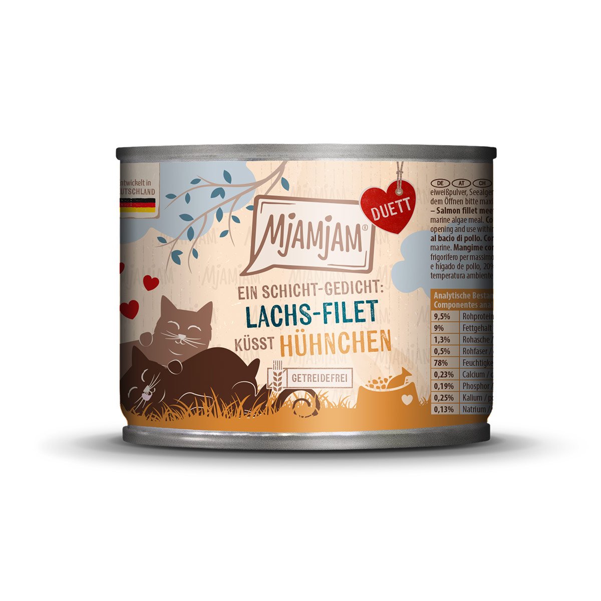 MjAMjAM Duett Lachs-Filet küsst Hühnchen 6x190g MjAMjAM Duett Lachs-Filet küsst Hühnchen 6x190g von MjAMjAM