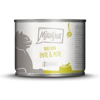 MjAMjAM Nassfutter Katze Adult, Duo 6x200 g Ente und Pute MjAMjAM Nassfutter Katze Adult, Duo 6x200 g Ente und Pute von MjAMjAM