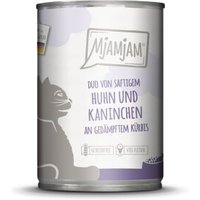 MjAMjAM Nassfutter Katze Adult, Duo 6x400 g Huhn und Kaninchen MjAMjAM Nassfutter Katze Adult, Duo 6x400 g Huhn und Kaninchen von MjAMjAM
