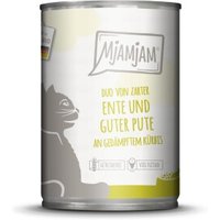 MjAMjAM Nassfutter Katze Adult, Duo 6x400 g Ente und Pute MjAMjAM Nassfutter Katze Adult, Duo 6x400 g Ente und Pute von MjAMjAM