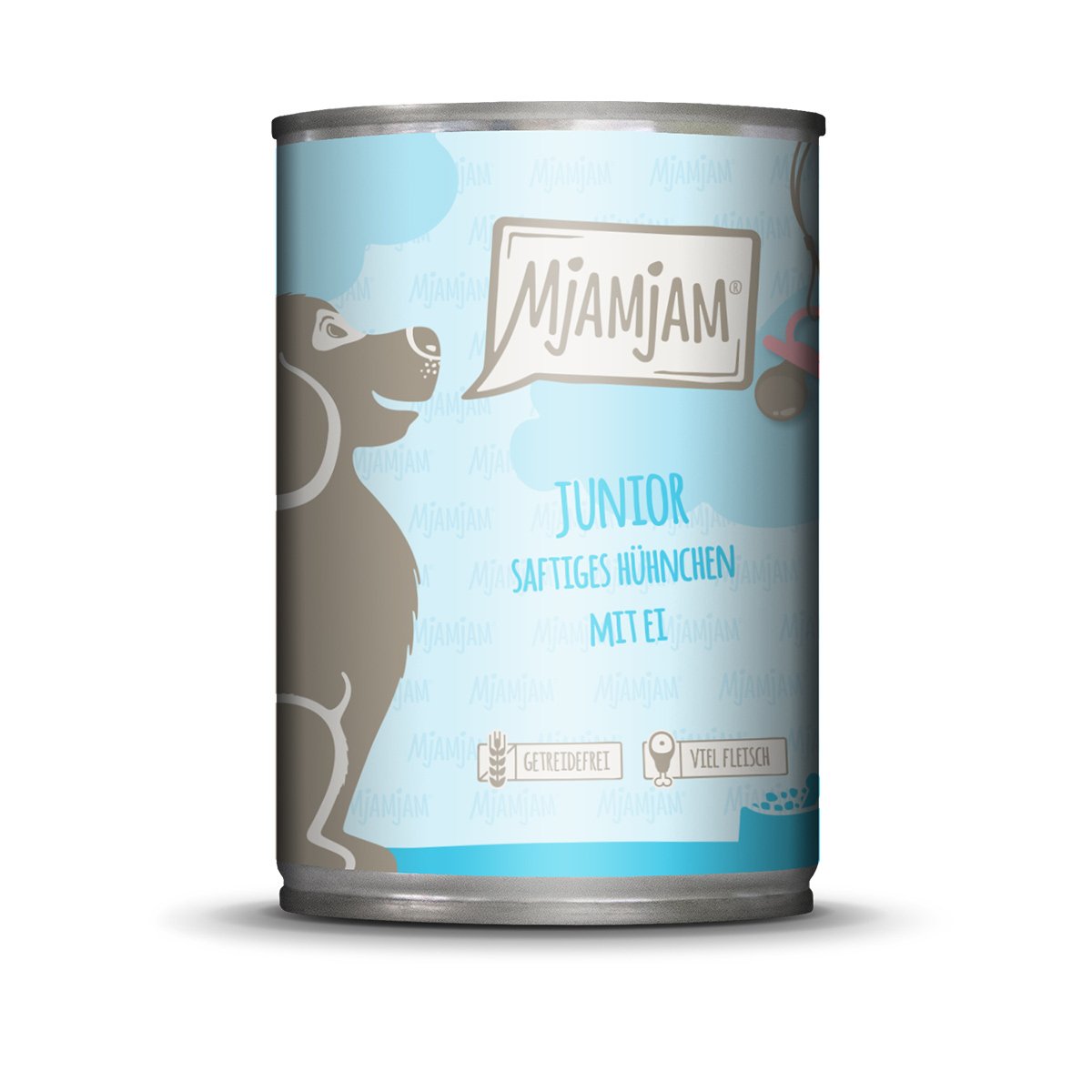 MjAMjAM Junior saftiges Hühnchen mit Ei 6x400g MjAMjAM Junior saftiges Hühnchen mit Ei 6x400g von MjAMjAM