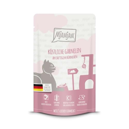 MjAMjAM Katze Quetschie 12x125g Pouches von MjAMjAM