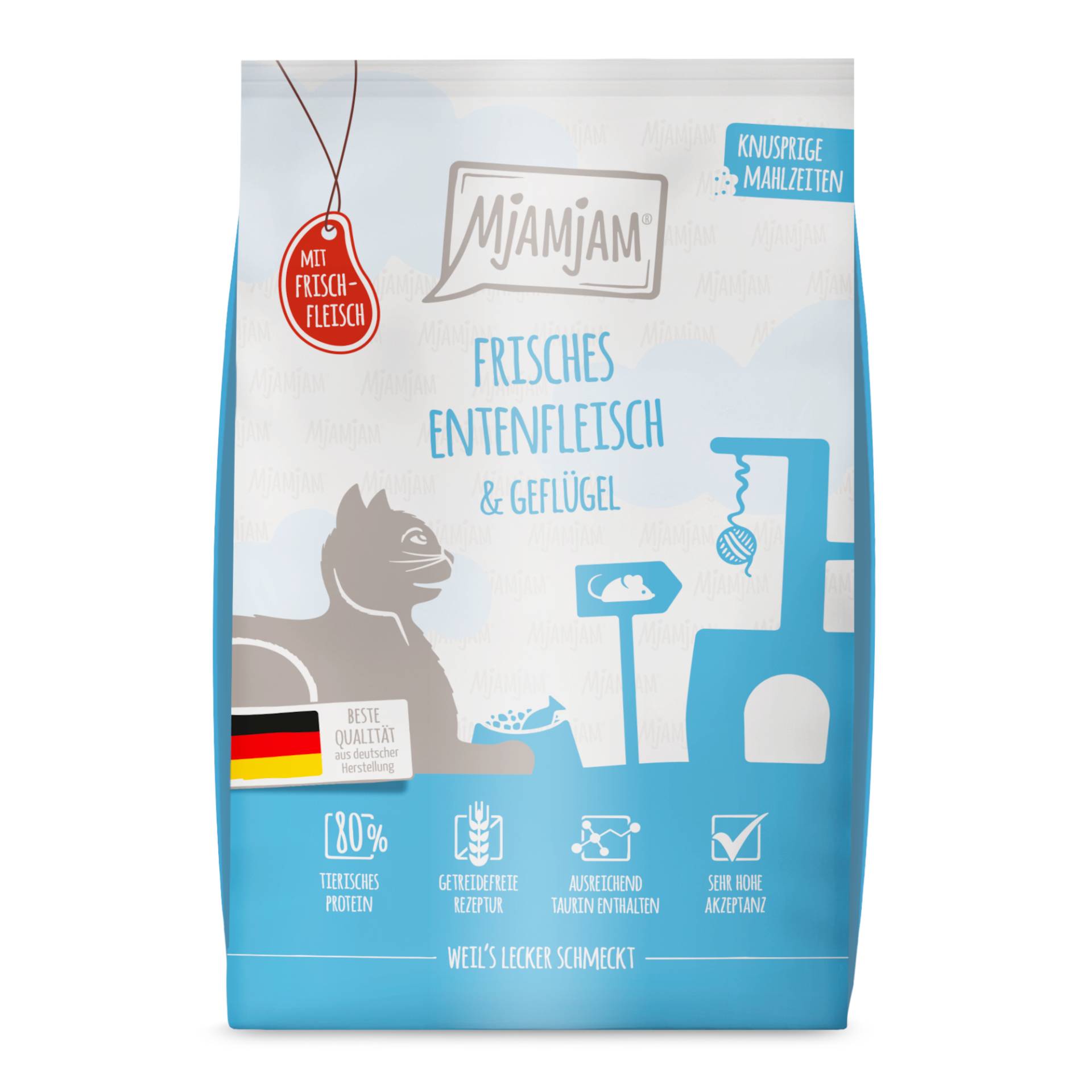 MjAMjAM Knusprige Mahlzeiten Ente & Geflügel - 1,5 kg MjAMjAM Knusprige Mahlzeiten Ente & Geflügel - 1,5 kg von MjAMjAM