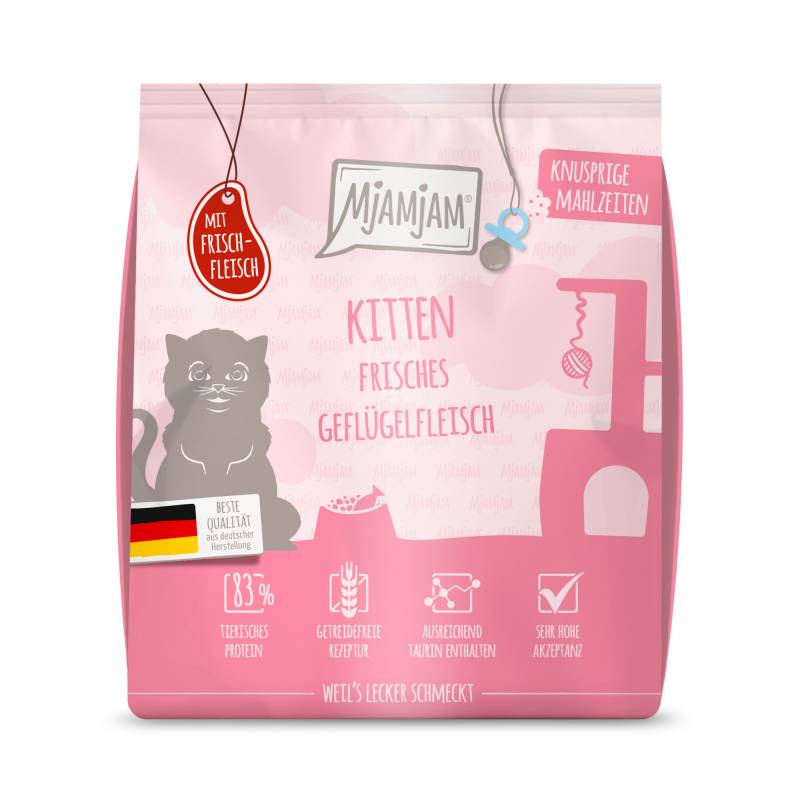 MjAMjAM Knusprige Mahlzeiten Kitten Geflügel - 300 g von MjAMjAM