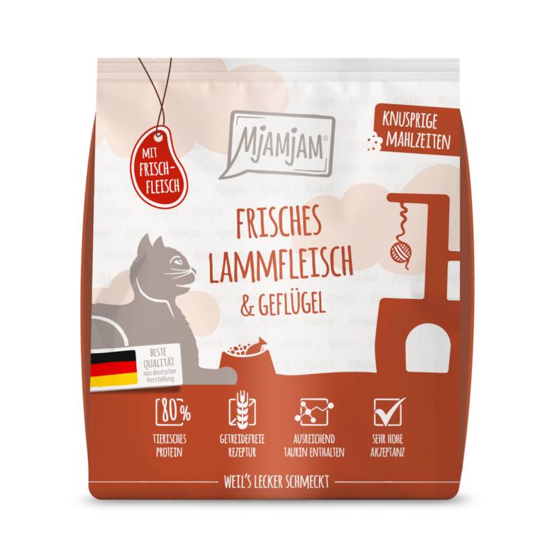 MjAMjAM Knusprige Mahlzeiten Lamm & Geflügel - 1,5 kg von MjAMjAM