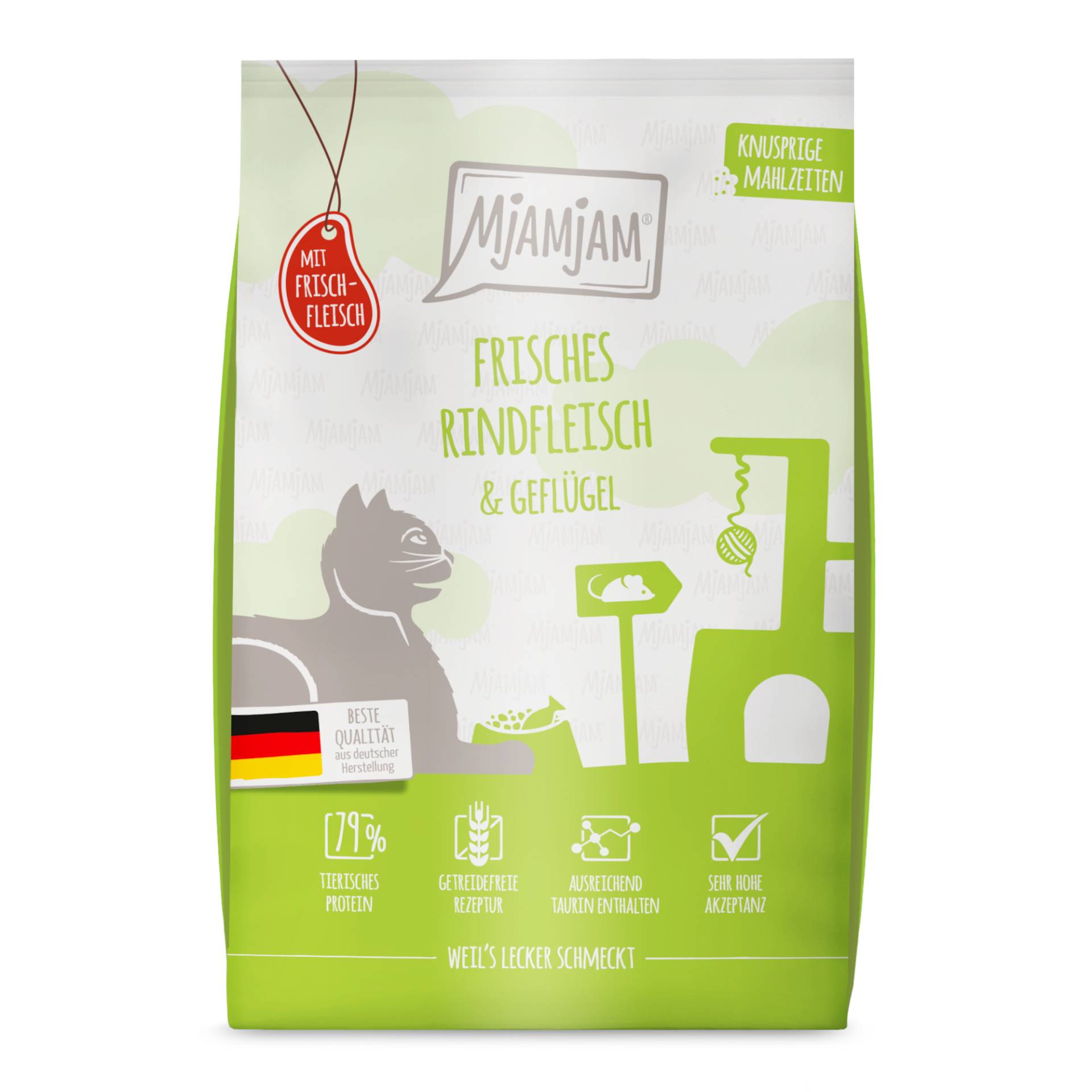 MjAMjAM Knusprige Mahlzeiten Rind & Geflügel - 300 g MjAMjAM Knusprige Mahlzeiten Rind & Geflügel - 300 g von MjAMjAM