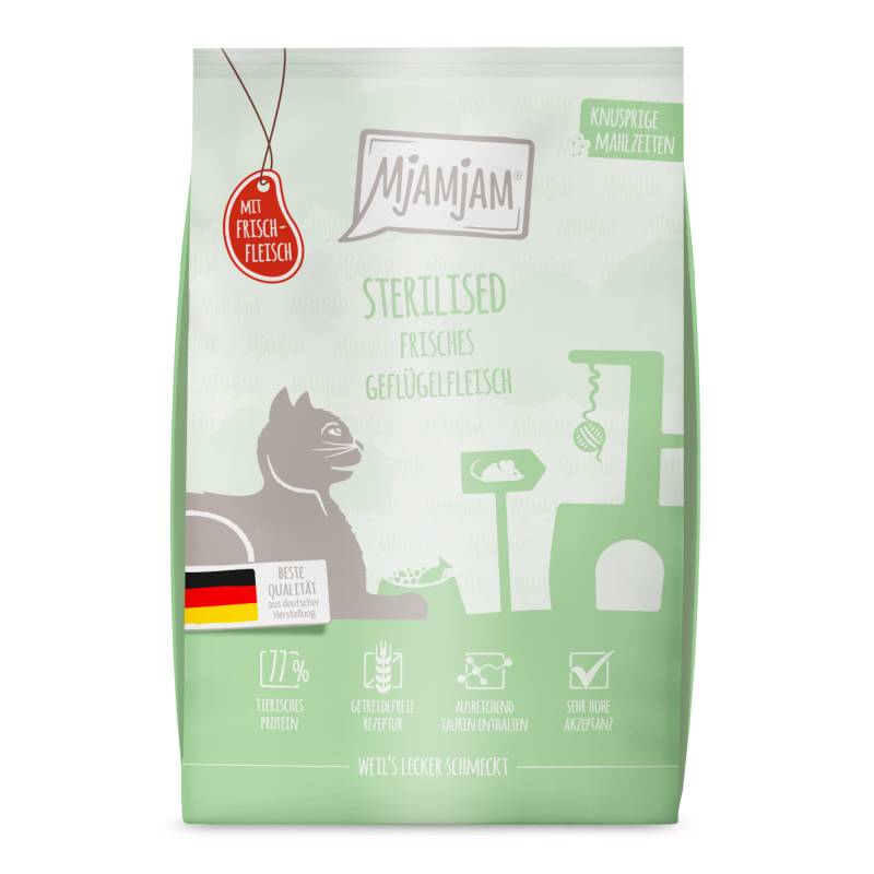 MjAMjAM Knusprige Mahlzeiten Sterilised Geflügel - 1,5 kg MjAMjAM Knusprige Mahlzeiten Sterilised Geflügel - 1,5 kg von MjAMjAM
