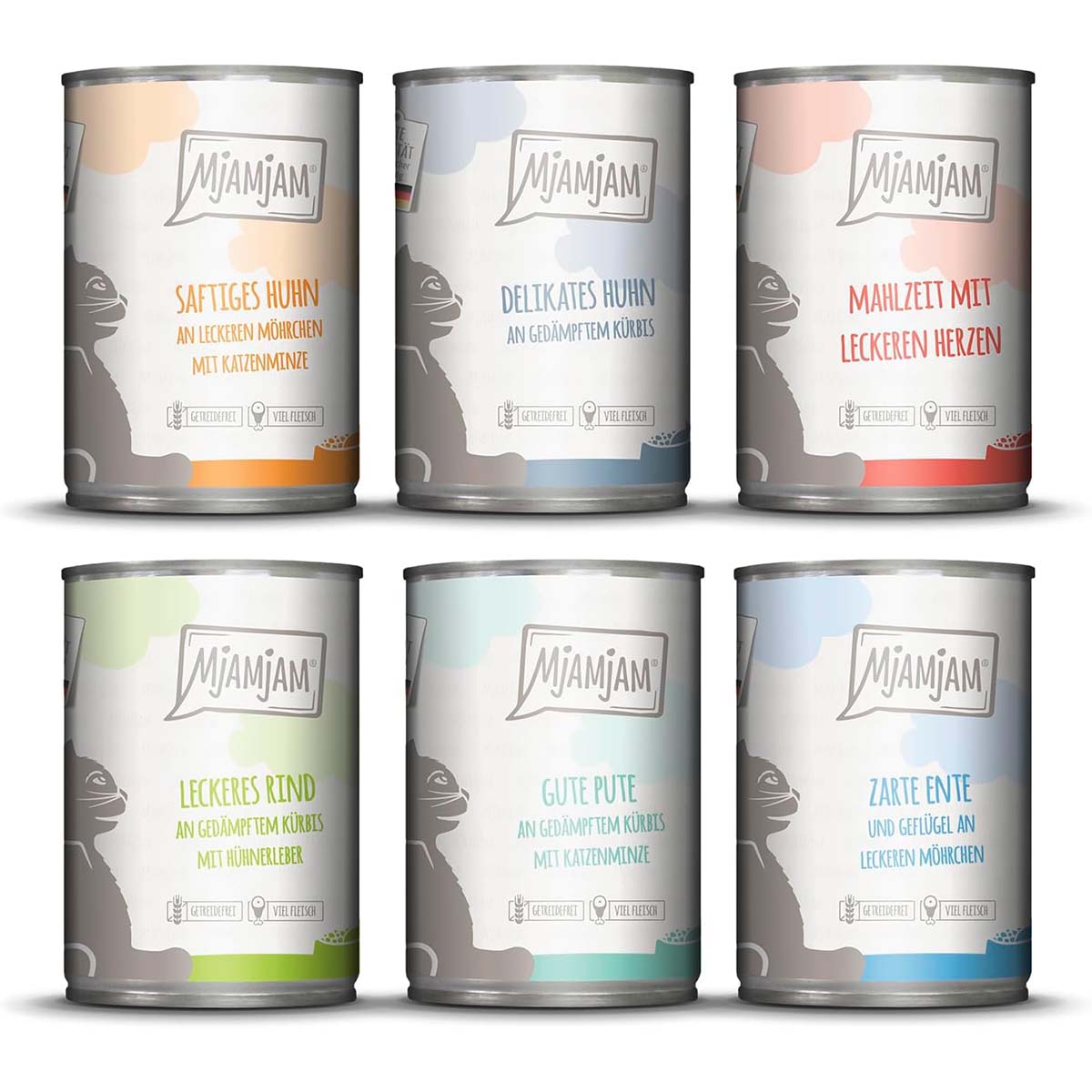 MjAMjAM - leckere Mahlzeiten Mixpaket III 24x400g MjAMjAM - leckere Mahlzeiten Mixpaket III 24x400g von MjAMjAM