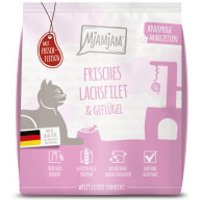 MjAMjAM Trockenfutter Katze, Adult, Knusprige Mahlzeiten Lachsfilet und Geflügel 300 g MjAMjAM Trockenfutter Katze, Adult, Knusprige Mahlzeiten Lachsfilet und Geflügel 300 g von MjAMjAM