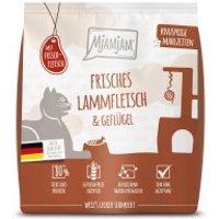 MjAMjAM Trockenfutter Katze, Adult, Knusprige Mahlzeiten Lamm und Geflügel 300 g von MjAMjAM