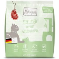MjAMjAM Trockenfutter Katze, Stelilised, Knusprige Mahlzeiten Geflügelfleisch 300 g von MjAMjAM