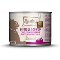 MjAMjAM Nassfutter Katze Adult, Purer Fleischgenuss 6x200 g Schwein MjAMjAM Nassfutter Katze Adult, Purer Fleischgenuss 6x200 g Schwein von MjAMjAM