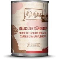 MjAMjAM Nassfutter Katze Adult, Purer Fleischgenuss 6x400 g Känguru MjAMjAM Nassfutter Katze Adult, Purer Fleischgenuss 6x400 g Känguru von MjAMjAM