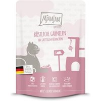 MjAMjAM Nassfutter Katze Adult, Quetschie 6x300 g Garnelen MjAMjAM Nassfutter Katze Adult, Quetschie 6x300 g Garnelen von MjAMjAM