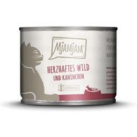 MjAMjAM Nassfutter Katze Adult 6x200 g Wild und Kaninchen MjAMjAM Nassfutter Katze Adult 6x200 g Wild und Kaninchen von MjAMjAM