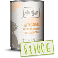 MjAMjAM Nassfutter Katze Adult 6x400 g Huhn an Möhrchen MjAMjAM Nassfutter Katze Adult 6x400 g Huhn an Möhrchen von MjAMjAM
