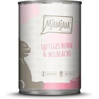 MjAMjAM Nassfutter Katze Adult 6x400 g Huhn und Wildlachs MjAMjAM Nassfutter Katze Adult 6x400 g Huhn und Wildlachs von MjAMjAM