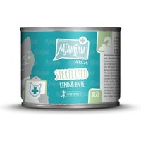 MjAMjAM Nassfutter Katze Adult VetCat Diät, Sterilized Rind & Ente 6x200 g MjAMjAM Nassfutter Katze Adult VetCat Diät, Sterilized Rind & Ente 6x200 g von MjAMjAM
