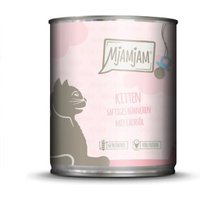 MjAMjAM Nassfutter Katze Kitten, Huhn mit Lachsöl 6x800 g MjAMjAM Nassfutter Katze Kitten, Huhn mit Lachsöl 6x800 g von MjAMjAM