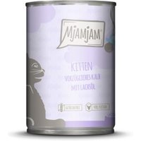MjAMjAM Nassfutter Katze Kitten, Kalb mit Lachsöl 6x400 g MjAMjAM Nassfutter Katze Kitten, Kalb mit Lachsöl 6x400 g von MjAMjAM