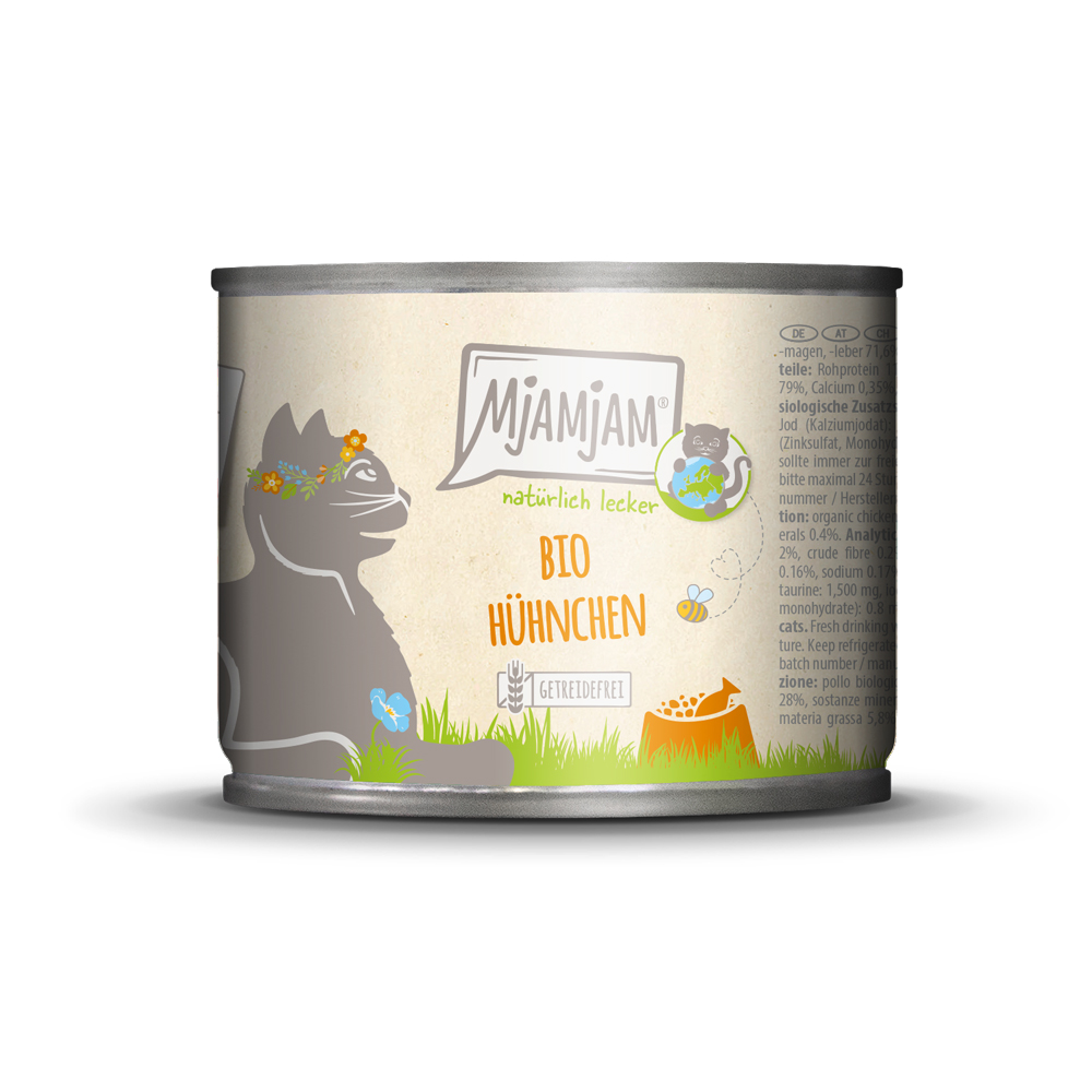 MjAMjAM Natürlich Lecker Bio 6 x 200 g - Bio-Huhn MjAMjAM Natürlich Lecker Bio 6 x 200 g - Bio-Huhn von MjAMjAM