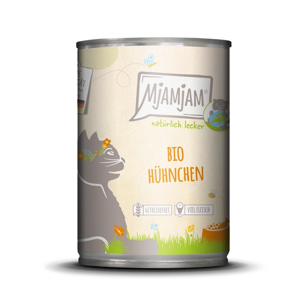MjAMjAM Bio Natürlich Lecker 6 x 400 g - Bio-Huhn MjAMjAM Bio Natürlich Lecker 6 x 400 g - Bio-Huhn von MjAMjAM