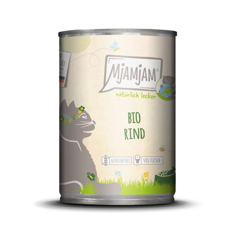 MjAMjAM Bio Natürlich Lecker 6 x 400 g - Bio-Rind von MjAMjAM